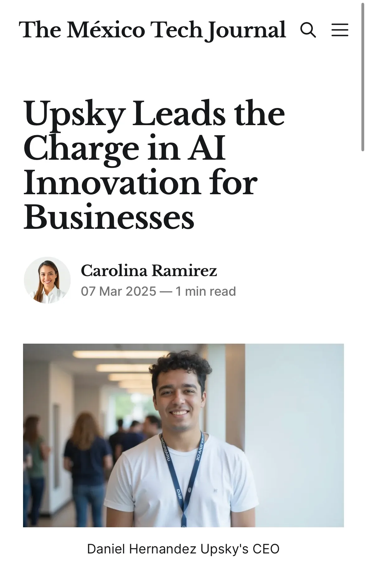 Proyecto de Upsky