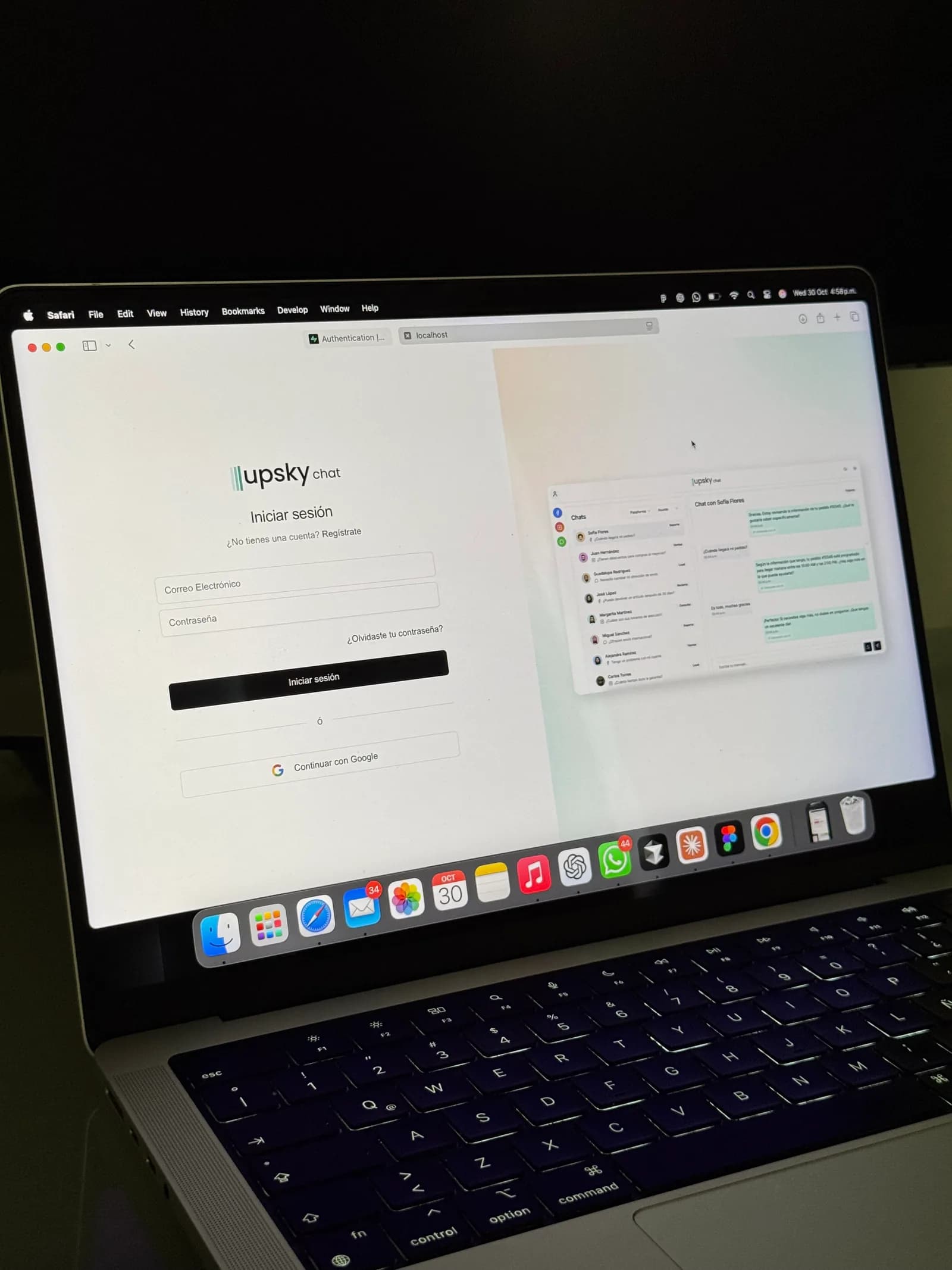 Tecnología en Upsky